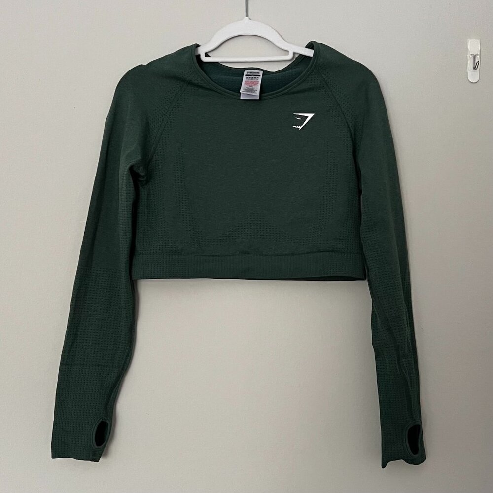 Gymshark Adapt Seamless Cropped Long Sleeve